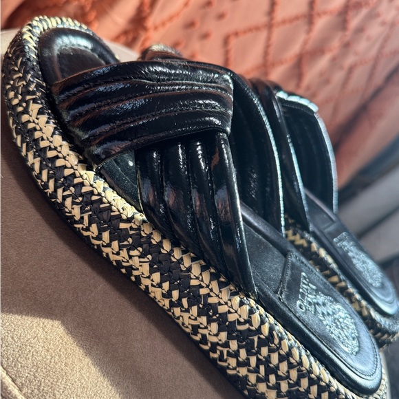 Vince Camuto Black Slide Sandals - Picture 4 of 4